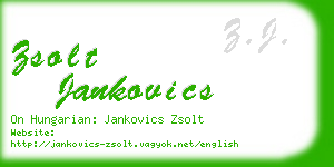 zsolt jankovics business card